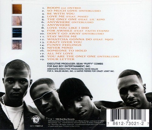 Room 112 by 112 (Funk Contemporary R&B 2005, Bad Boy Entertainment) CD w inserts - Picture 2 of 2