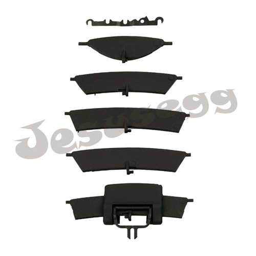 4Set Dashboard Dash Center AC Air Vent Grill Kit Black For 07-12 ML-Class W164 - Imagen 5 de 8