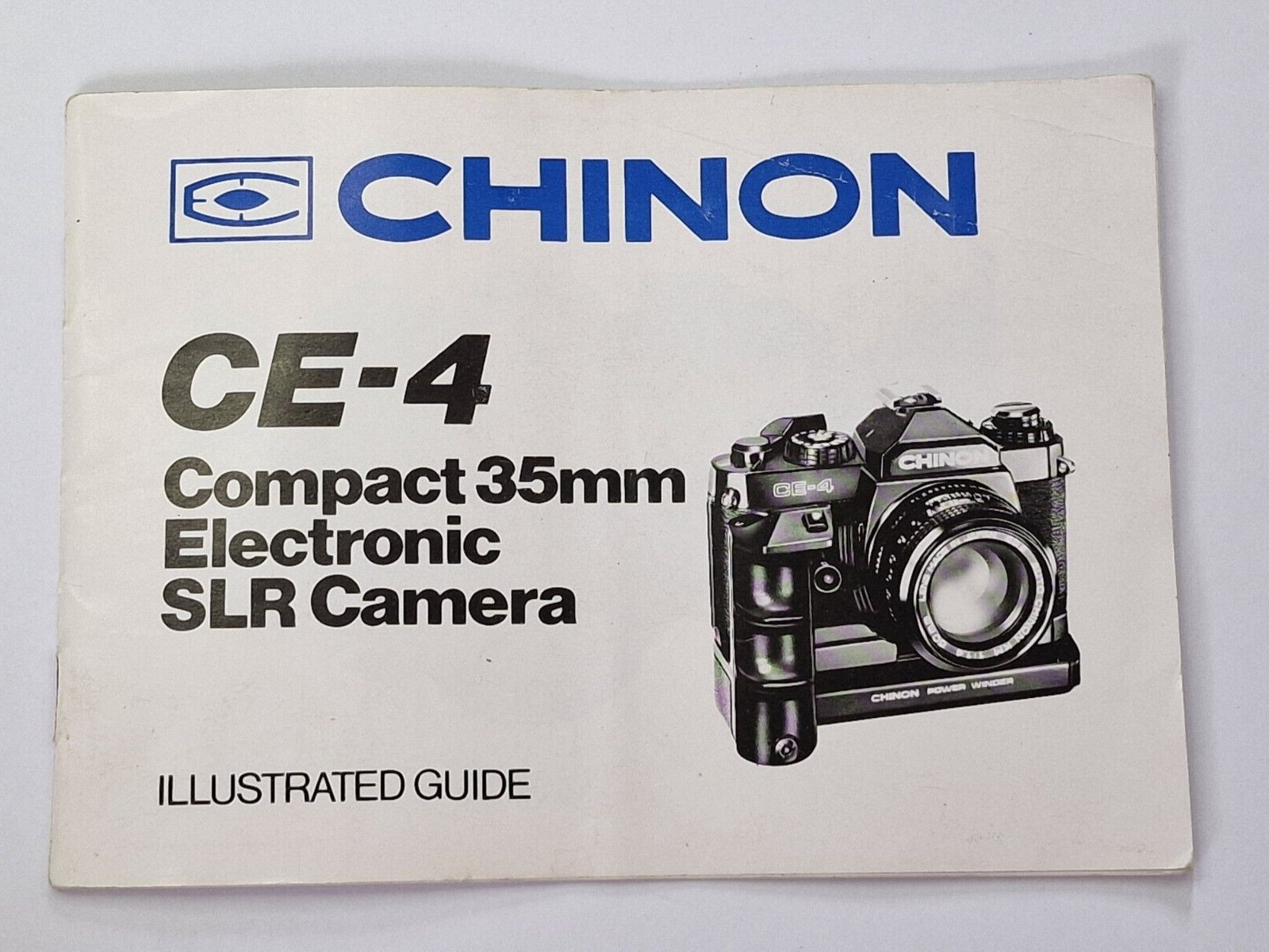 Chinon CE-4 Camera Original Illustrated Guide Manual, English