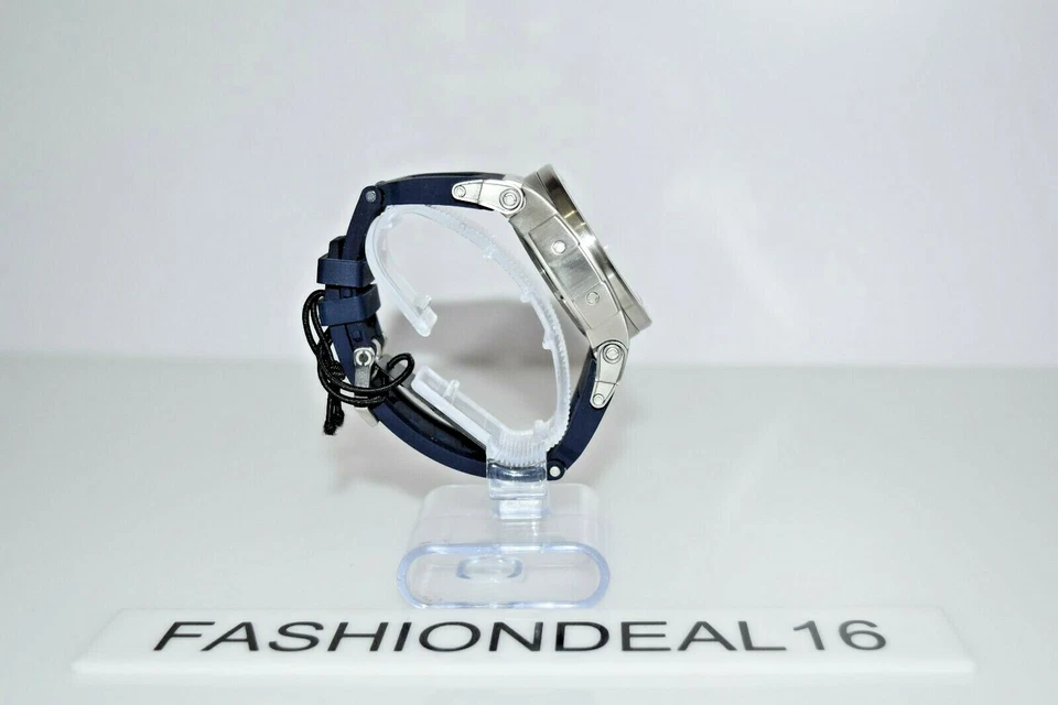 Nuevo Reloj Orefici REGATA SS Cronógrafo de Goma Azul ORM1C4803 Precio de venta sugerido por el fabricante 750 USD Foto 3 de 3