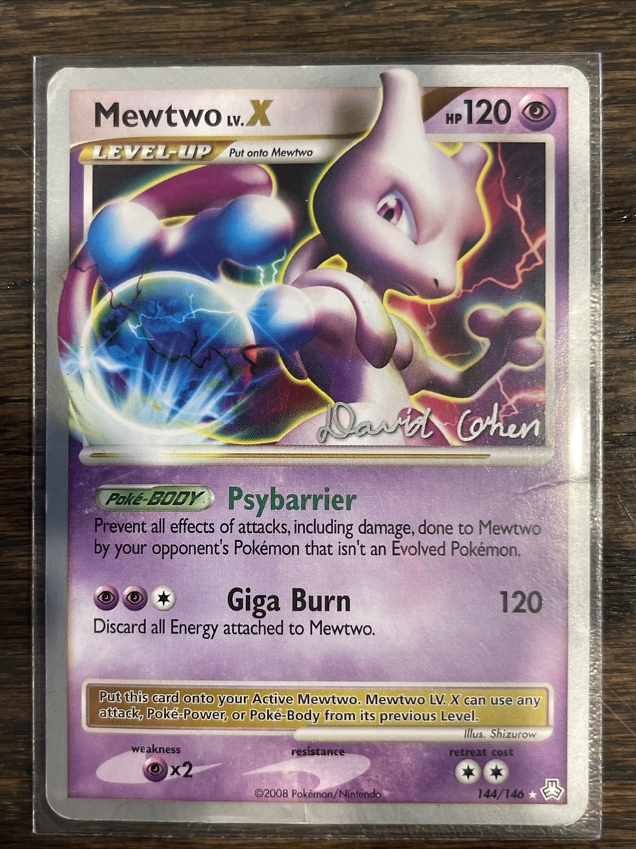Mewtwo LV. X 144/146 Diamond And Pearl World Championships 2009
