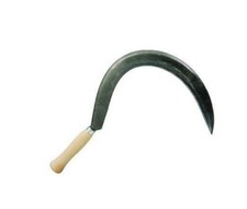 FALCIOLA FORGIATA TAGLIAERBA FALCIAERBA FALCE FALCETTO MANICO LEGNO