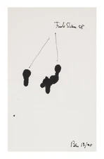 Ben Vautier, Drawing, Signed