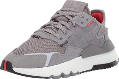 Kids Unisex Adidas Originals Nite 3M Jogger Shoes, Grey Three / Grey Cloud White