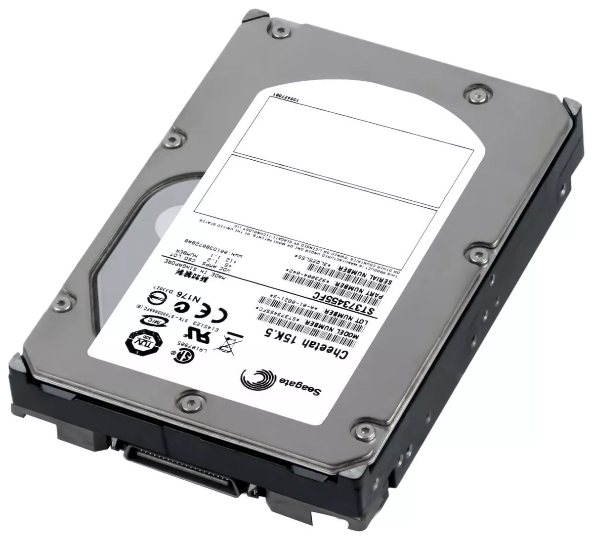 Hard Drive Seagate Cheetah 15K.5 ST373455FC 73GB 15000U/Min 8MB FC 3.5''  Inch