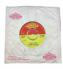E683, Reach Out For Me, Dionne Warwick, 7” 45rpm Single Excellent Condition