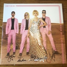 Anteros - When We Land - Signed - White 2x Vinyl LP #277  New - BLOOD RECORDS