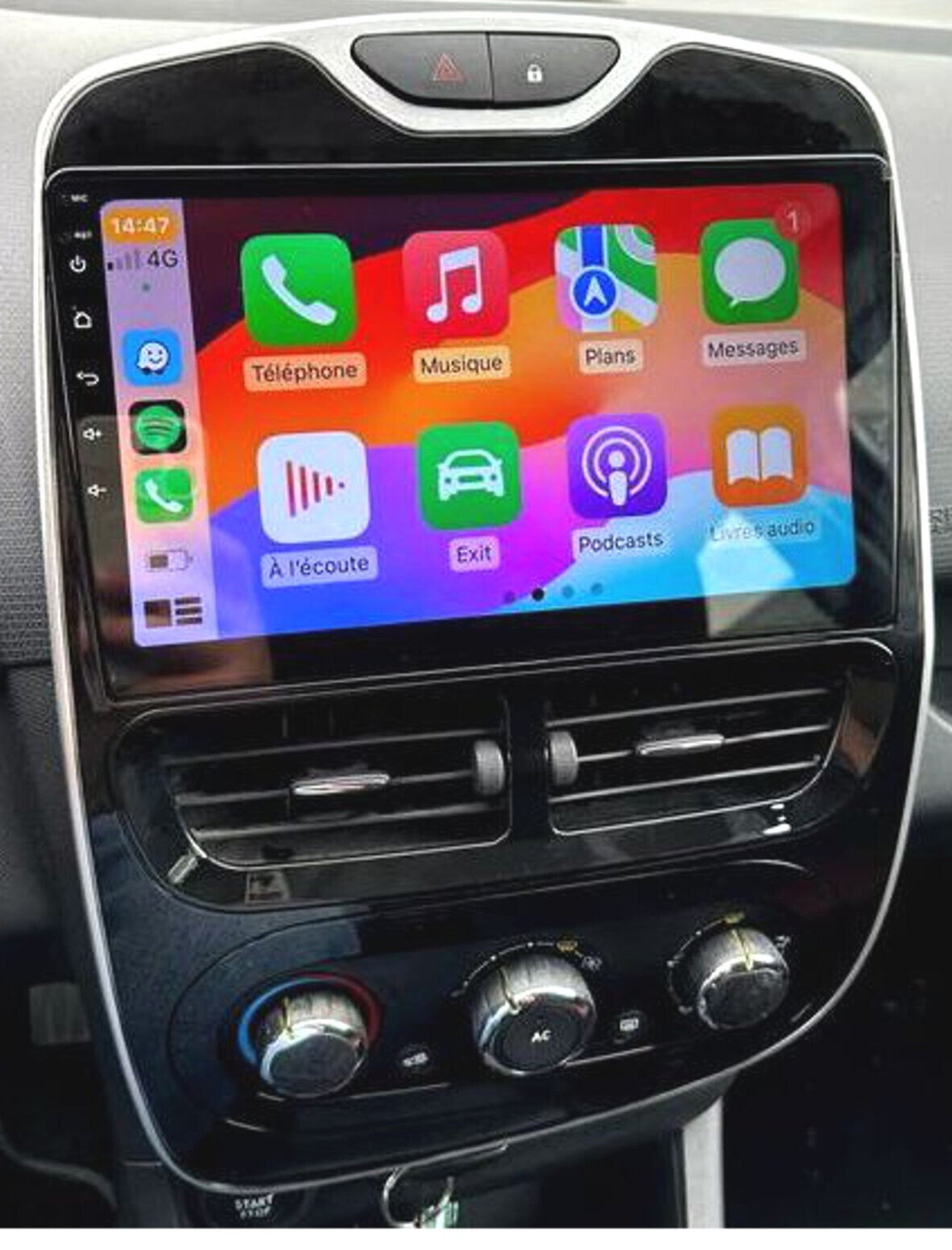 Autoradio Clio 4 CarPlay pour ne plus se perdre et stationner sans stress