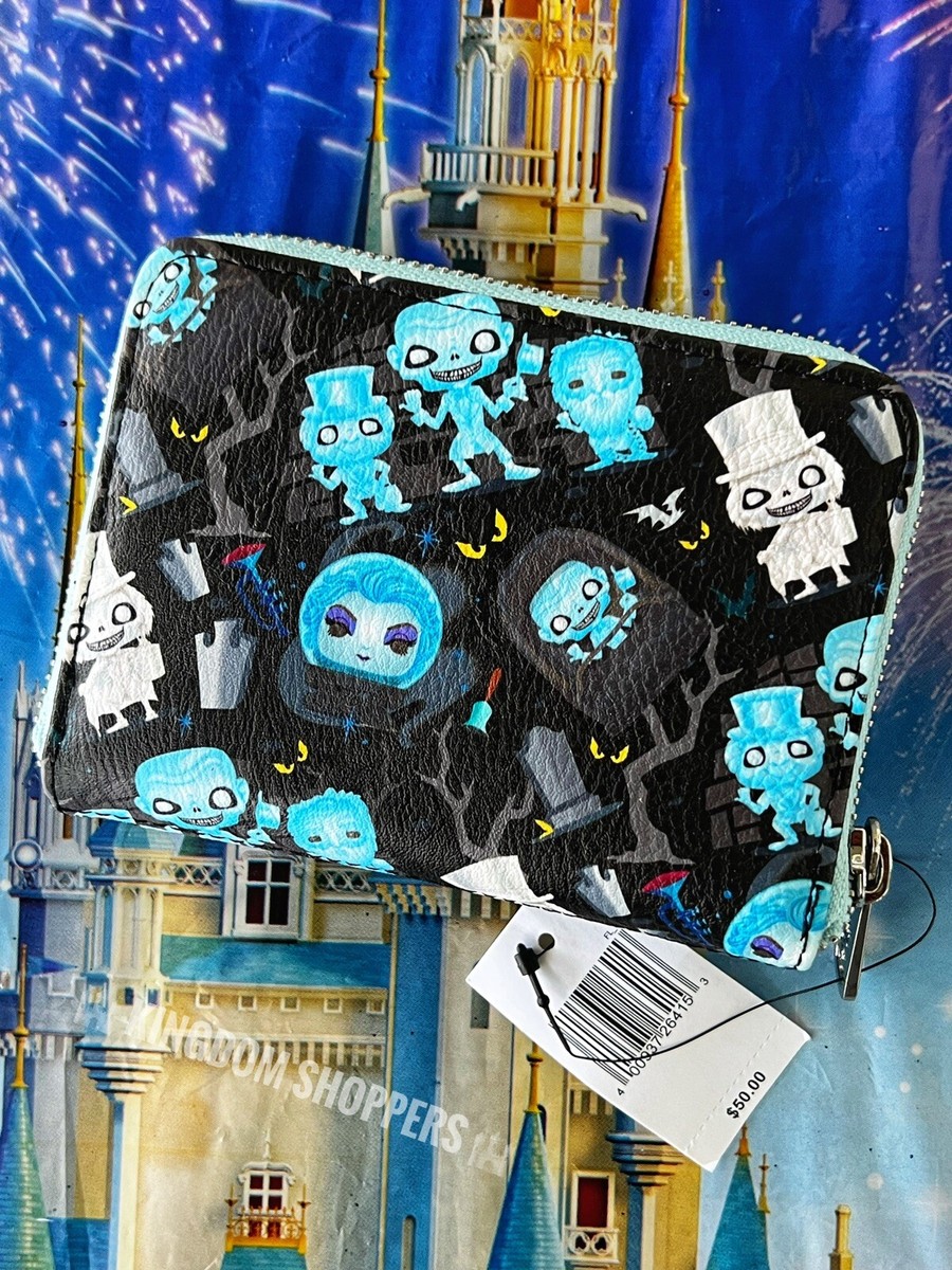 2021 Disney Parks Haunted Mansion Loungefly Wallet Exact Placement