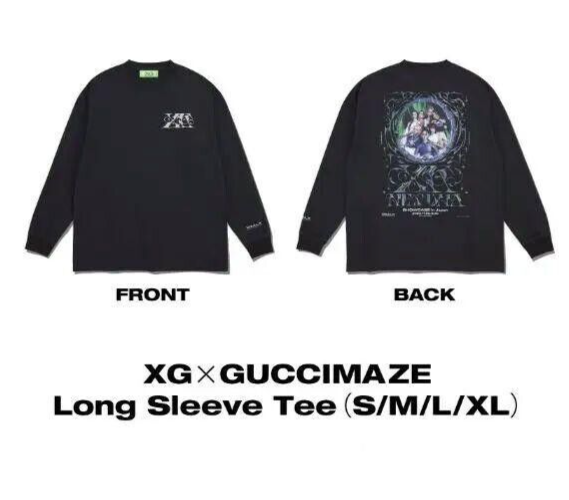 XG × GUCCIMAZE Long Sleeve Tee(L)