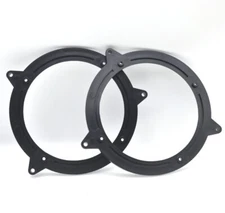2x Front or Rear Door Speaker Adaptors BRACKET Rings 130mm 5.25" For BMW E46 3s
