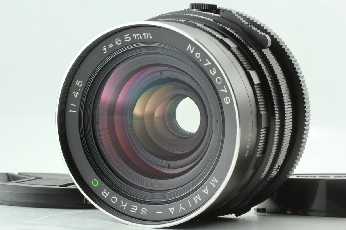 [sale] マミヤ MAMIYA SEKOR C 65mm F4.5 RB67 Near MINT w/Hood】 Mamiya RB67 Pro S Sekor C 65mm F4.5 Lens