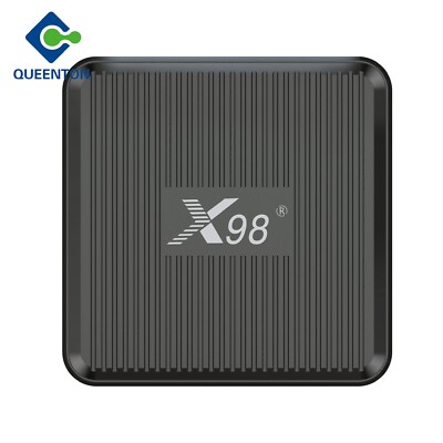 X98Q 4K Android 11.0 Smart TV BOX S905W2 Quad Core WiFi Media Player 2/16GB E1H8