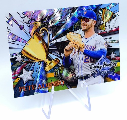 Pete Alonso 2022 Stadium Club Chrome Wave Refractor SP New York Mets Topps - Bild 4 von 13