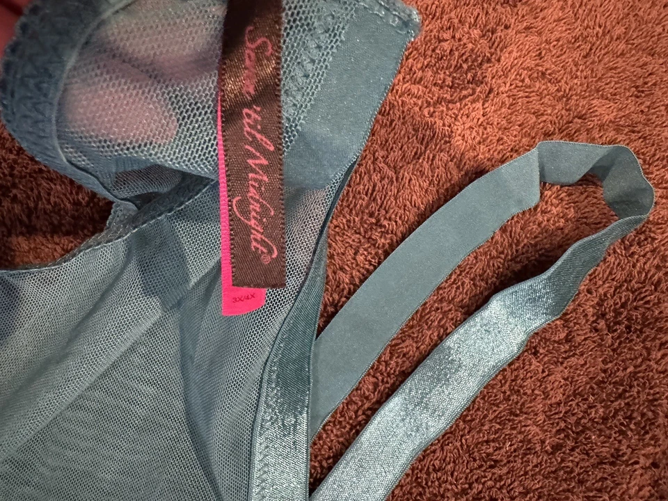 🔵🔵Seven Til Midnight Teal Bikini Bragas Nuevas Sin Etiquetas 3X/4X🔵🔵 Foto 3 de 4