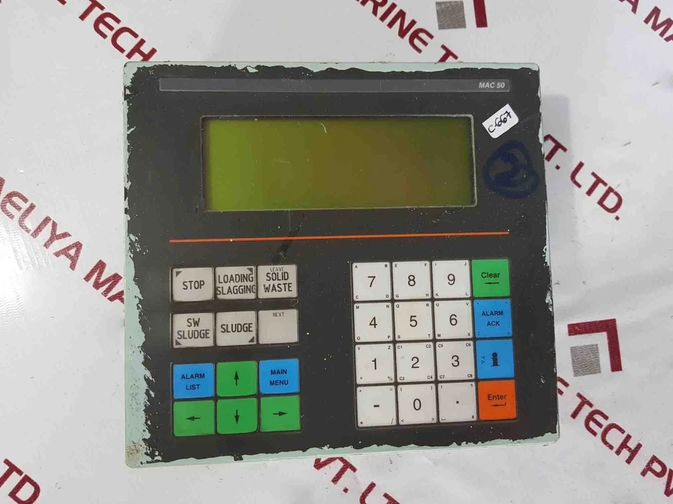 G&L BEIJER ELECTRONICS AB Mac 50/ml 00920a Operator Panel 9602-123 24V DC - Image 2 of 4