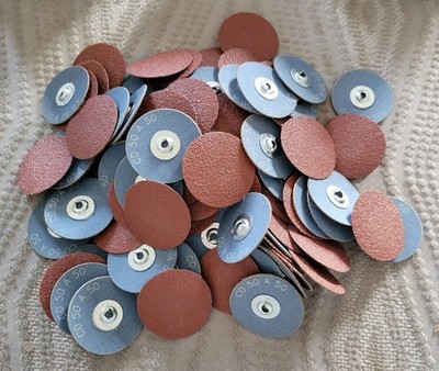 Box of 90 | PFERD Combidisc 2'' 50 Grit Sanding Discs A/O CD Connection *42159