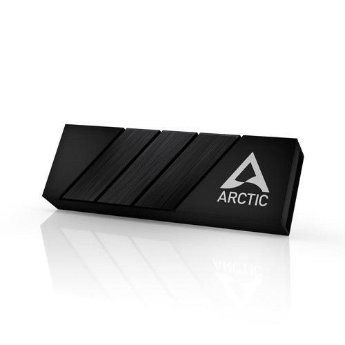 ARCTIC M2 Pro Heatsink Kühler M.2 2280 SSD+TP-3 Wärmeleitpads PC PS5 Kühlkörper - Afbeelding 1 van 5