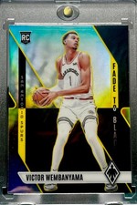 VICTOR WEMBANYAMA ROOKIE RARE HOLO REFRACTOR PRIZM INVESTMENT CARD SPURS MINT