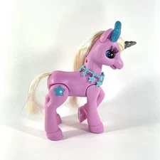 Zuru Pets Alive My Magical Unicorn PINK Horse Interactive Lights Sounds Works