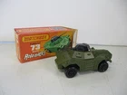 Matchbox Lesney Superfast SF73 Weasel- olive body & base, black hubs, boxed