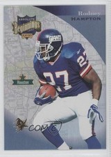 1997 Absolute Beginnings Gold Redemption Rodney Hampton #128 0c2