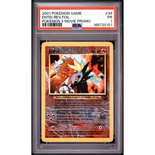 Entei graded PSA 1 for sale on eBay