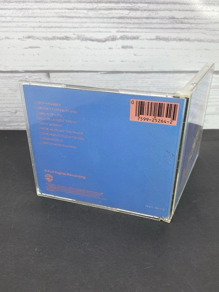 Dire Straits USA 1985 DADC CD Brothers In Arms DIDX 477 Smooth Edge Case - Imagem 2 de 4