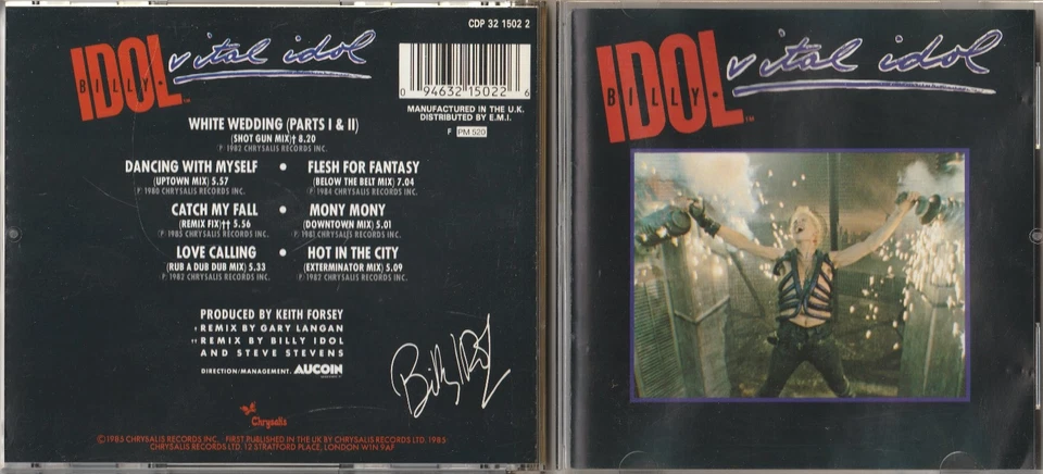 Billy Idol - Vital Idol (CD) - Bild 2 von 3