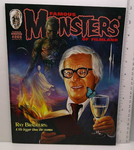 Famous Monsters of Filmland Magazine #265 Retail Cover Ray Bradbury The Hobbit