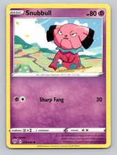 Snubbull 070/189 Common Darkness Ablaze Pokemon Near Mint