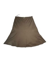 Lauren Ralph Lauren Black A-Line Viscose Skirt Women's Size 10 Capsule Office