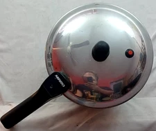 Mirro Aluminium Vintage 4 Quart Pressure Cooker 4.2 QT # 92040 Brazil Preowned