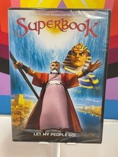 Superbook Let My People Go Story of Moses Exodus Season 1 (DVD) Bible Story CBN