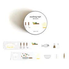 Suatelier Kitchen Food Washi Tape Scrapbooking Journals Collage Cards