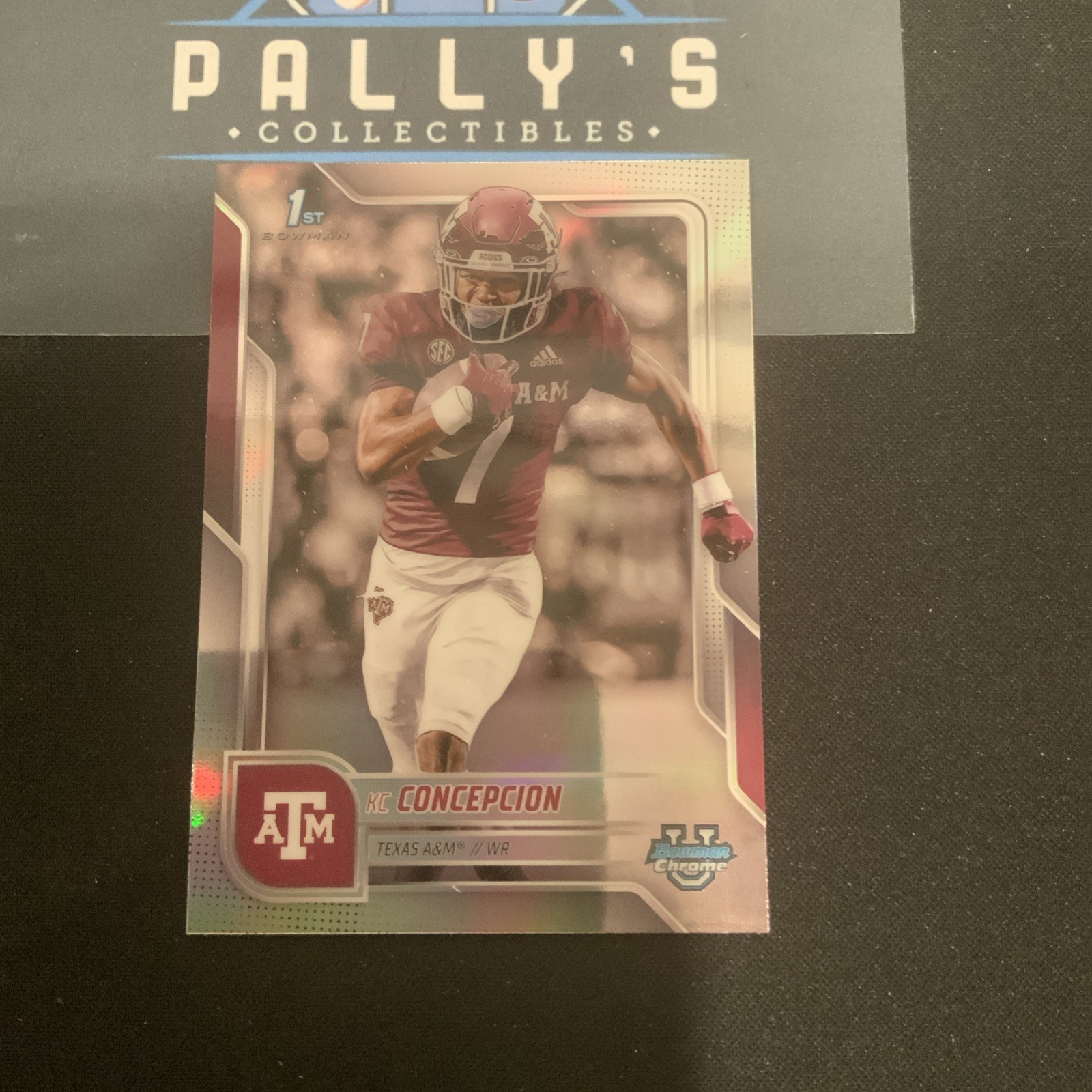 KC Concepcion 2025 Bowman U Chrome Refractor #91 Rookie Texas A&M