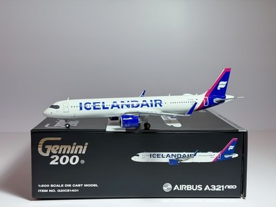 Gemini Jets Icelandair Airbus A321neo 1:200 Scale | eBay