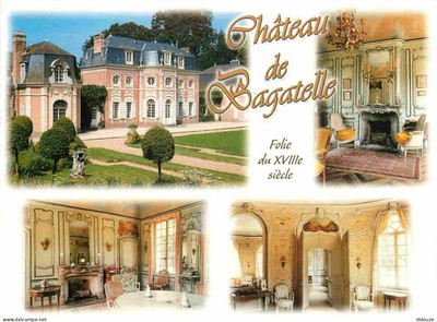 Postkarte - 80 - Abbeville - Le château de Bagatelle - Multivues - CPM - Voi