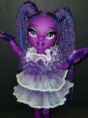 Rainbow High Shadow High Monique Verbena ARTICULATED Doll Purple Hair Clothes 