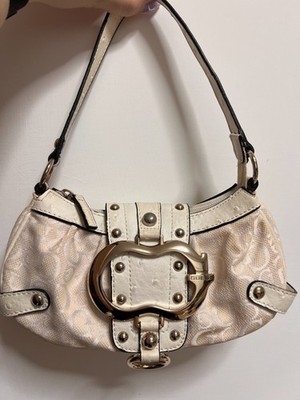Guess - Schultertasche Y2K Vintage weiß