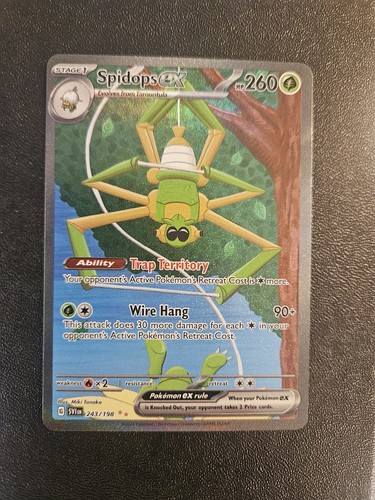 Spidops ex 243/198 SV01: Scarlet & Violet Base Set Holo
