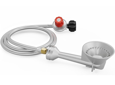 #ad #ad High Pressure Cast Iron Round Burner 0 20 PSI Propane Regulator with Hose an... $33.84