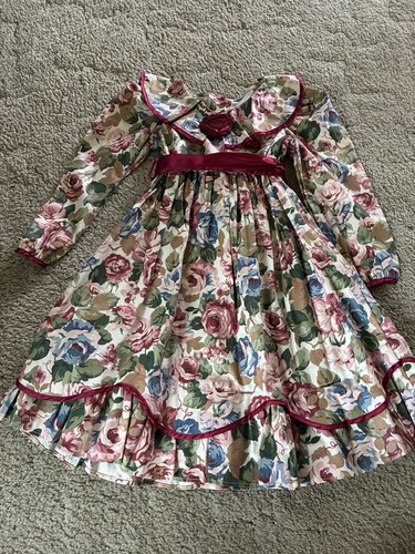 vintage jolene girls dress Sz 6 Floral