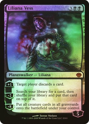 MTG FOIL Liliana Vess  - Duel Decks: Garruk vs. Liliana #032