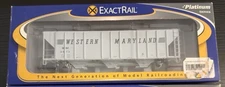 ExactRail Western Maryland Covered Hopper