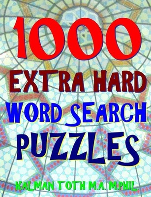 Kalman Toth M a M Phi 1000 Extra Hard Word Search Puzzle (Paperback) (UK IMPORT)