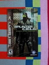 Splinter Cell Playstation 2 PS2 Manual Only