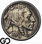1931-S Buffalo Nickel, Better San Francisco Date