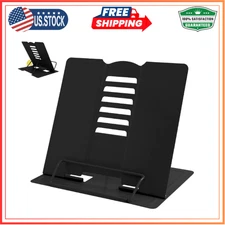 Metal Book Stand Book Holder Book Stand for Reading Adjustable Book Holder for R