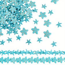 1box about 118pcs stone Beads 2 styles Starfish Beads Sea Star Beads